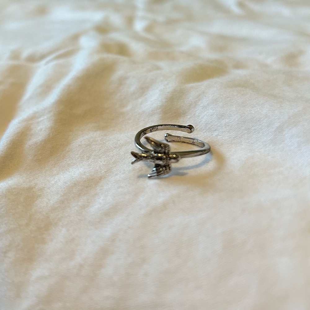 Silver Bird Ring